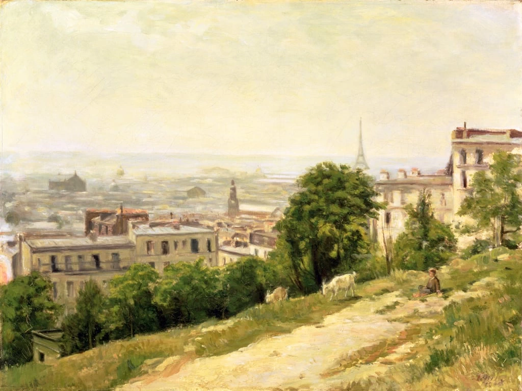 Veduta di Parigi - Southampton City Art Gallery, Hampshire